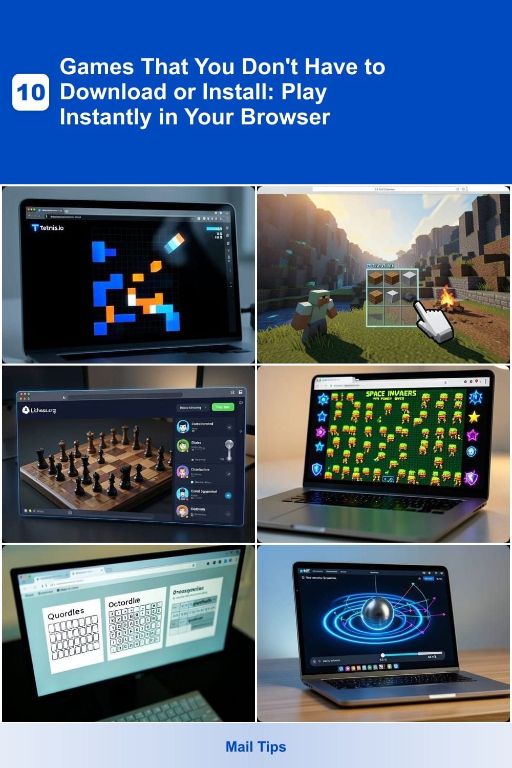 Games That You Don't Have to Download or Install: Play Instantly in Your Browser